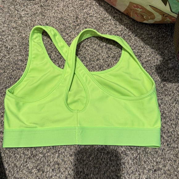 Under Armour Lime green Cross-back Sports Bra - Picture 3 of 5